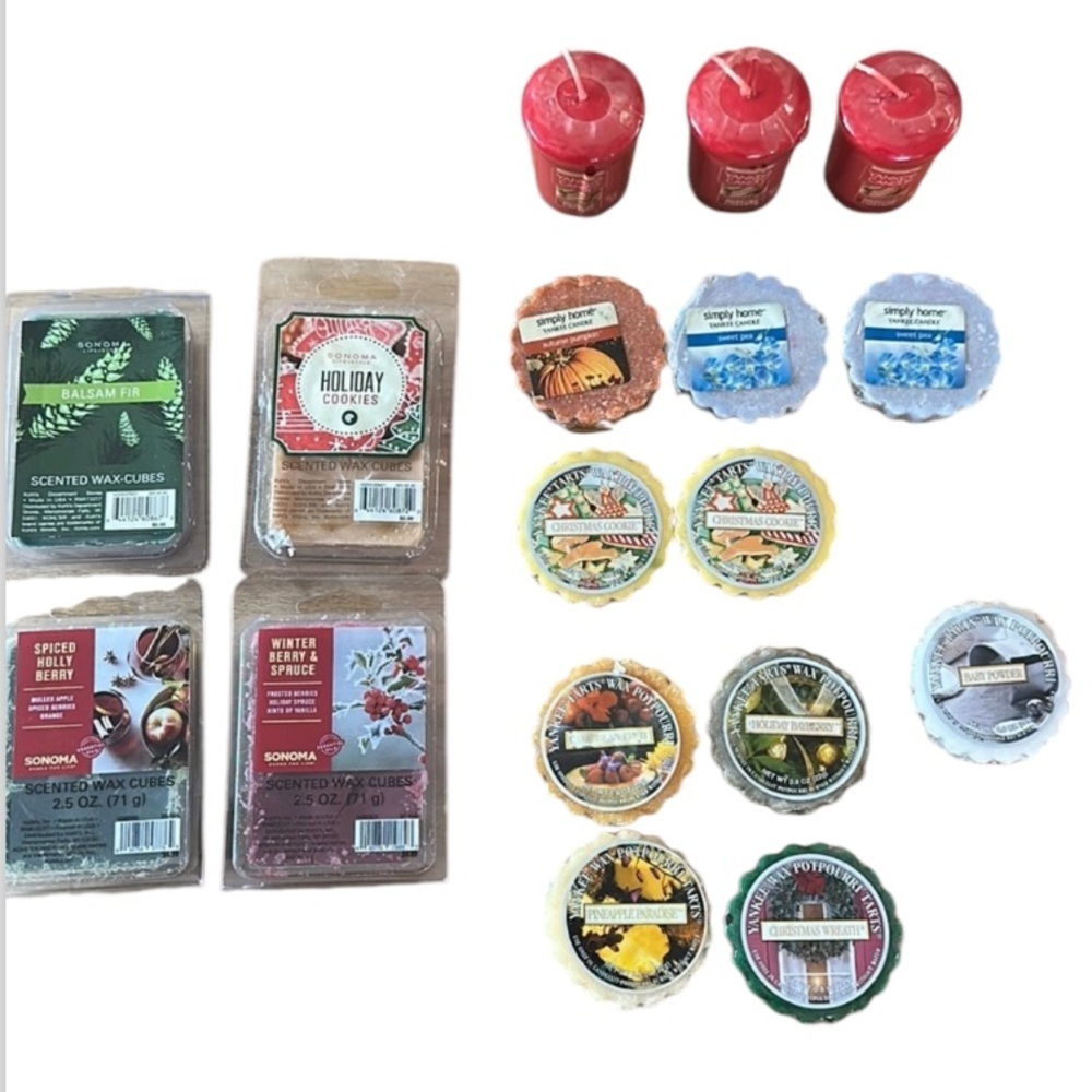 YANKEE & SONOMA candle bundle